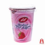Fruit yogurt strawberry sleeve 450 g