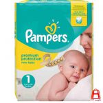 Premium diapers containing lotion size 1 22 pieces