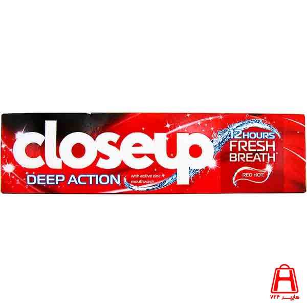 Red Hot Close up Toothpaste 125 ml