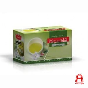 Shahsvand green covered foreign tea bag 20 pieces