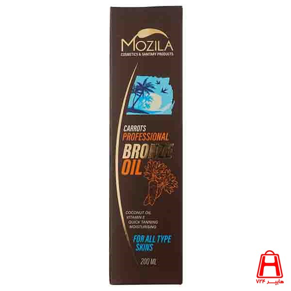 Mozilla Carrot Tanning Oil 200 ml