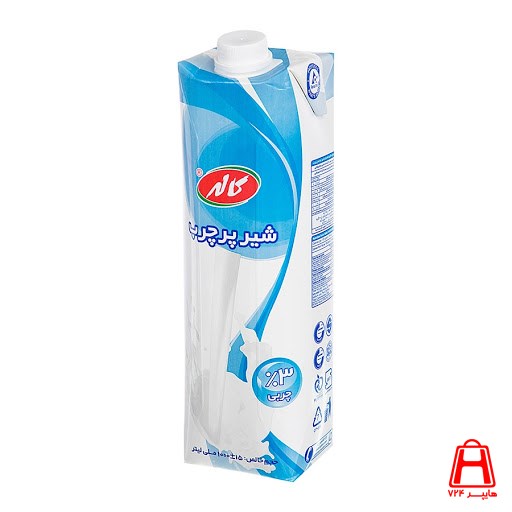 Tetrapack milk 1 liter 3 fat