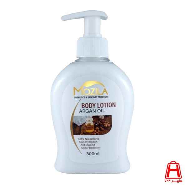 Mozilla body lotion containing argan oil 300 ml