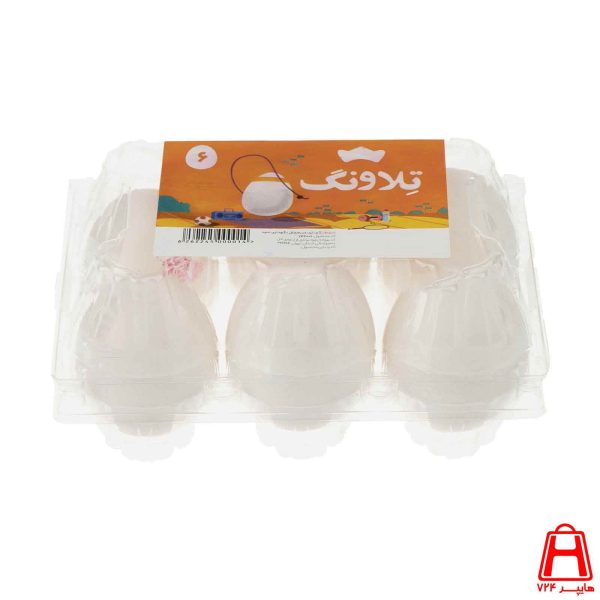 6 talawong eggs