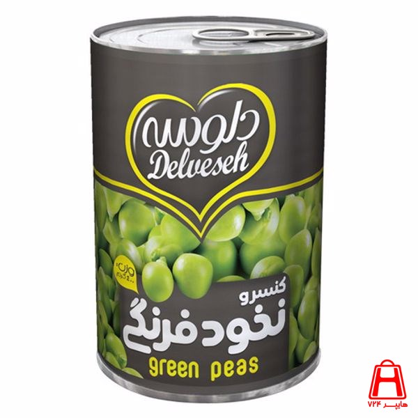Canned peas deluse 420 g