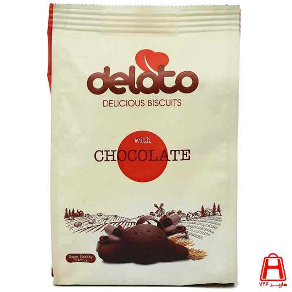 Delato chocolate coin biscuits 85 g
