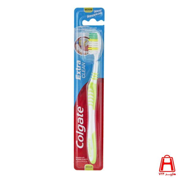 Extra Clean Colgate Toothbrush Medium