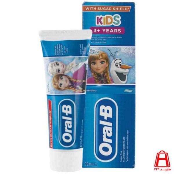 Frozen Toothpaste Oral B.