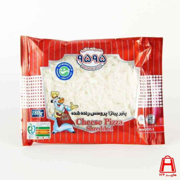 Grated processed pizza cheese 180 g 9595