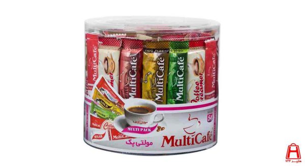 Multi cafe 54 piece sachet pack, 158 g