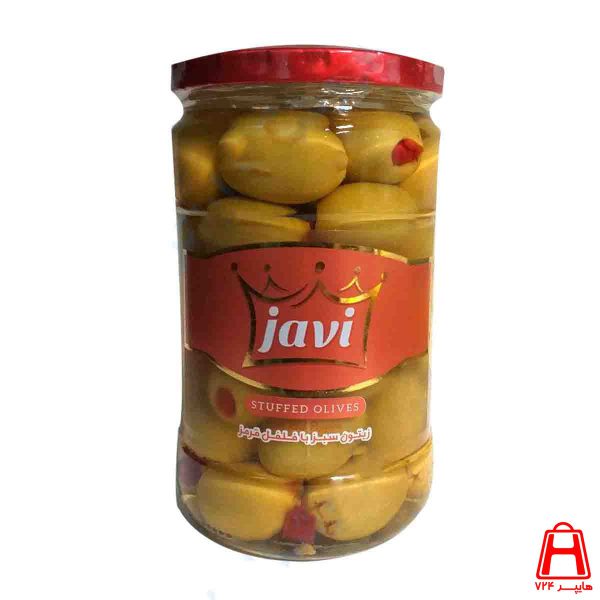 Olives with xavi red pepper 670 g