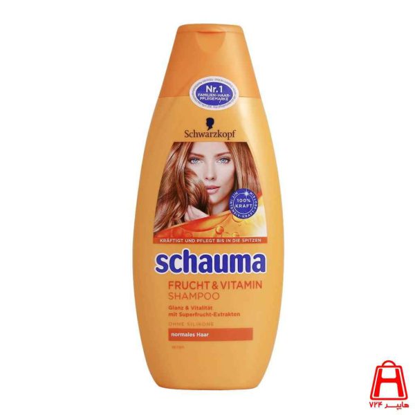 Shuma shampoo contains 400 ml of vitamins and fruit