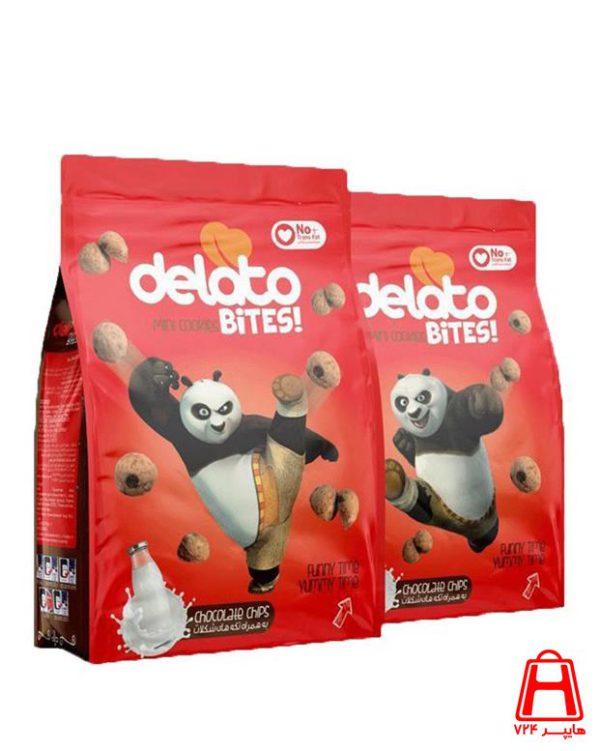 Vanilla biscuits and chocolate chips model Panda Delato 85 g