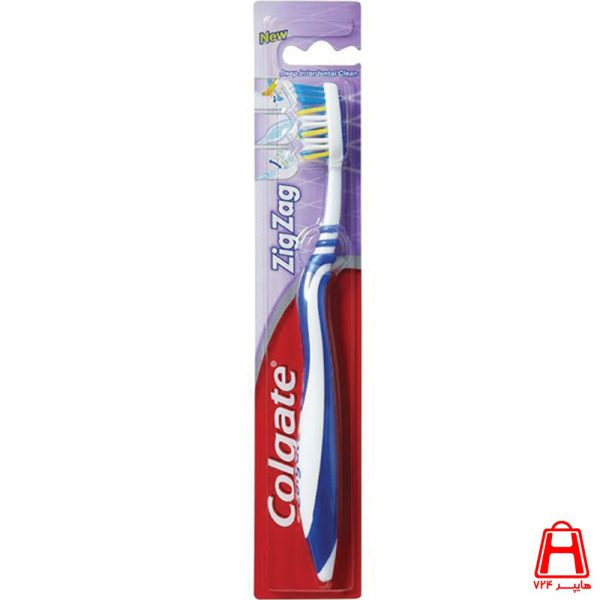Zigzag Colgate Toothbrush Medium