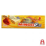Caramel wafer 14.5 g Minosha Mino