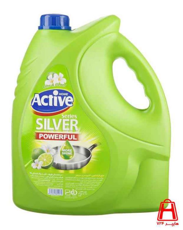 Silver dishwashing liquid 3750 g green 4 digit