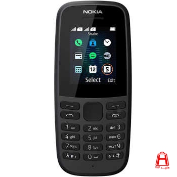 Nokia mobile phone model 105 - 2019 TA-1174 DS with two SIM cards