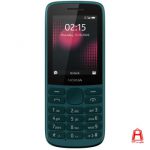 Nokia 215 4G mobile phone with two SIM cards, capacity 128 MB and RAM 64 MB