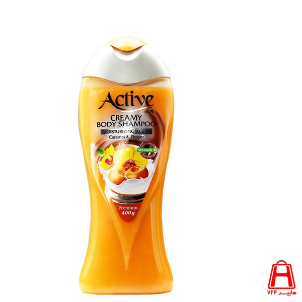 Adult caramel body cream shampoo 400 g active