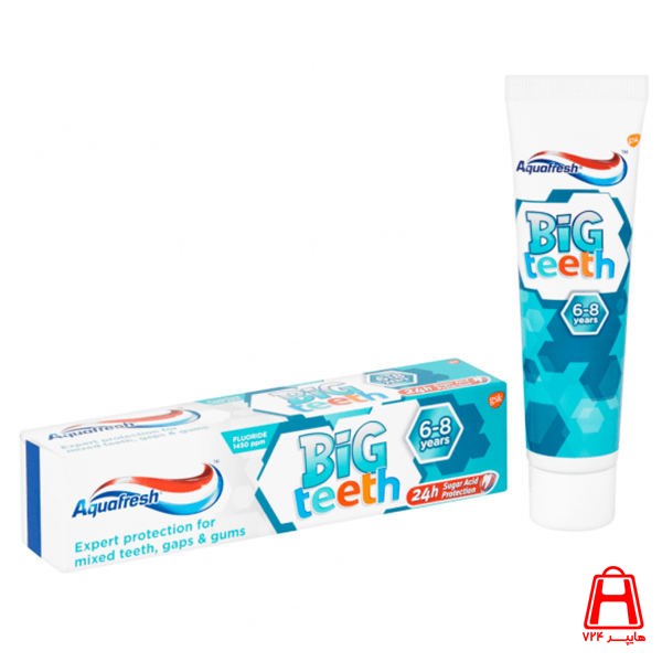 Baby toothpaste 50 ml aqua carpet