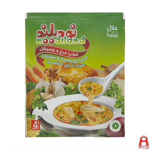 Chicken and vermicelli soup 60 g noodles