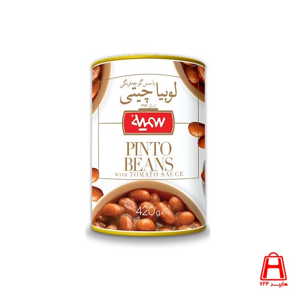 Chiti bean feed with Somayeh 420 g mushrooms