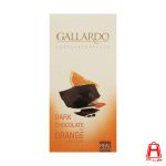 Chocolate Gallardo Tablet 100 g Orange Farmand