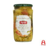 Large mixed pickle 630 g Somayeh
