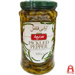 Pickled needle pepper 630 g Somayeh