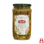 Pickles of fine mixture 630 g Somayeh