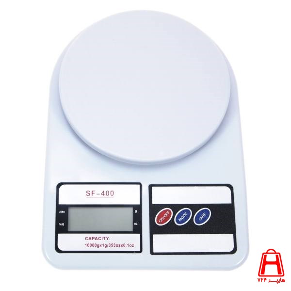 Electronic kitchen scale model SF 400 capacity 10 kg