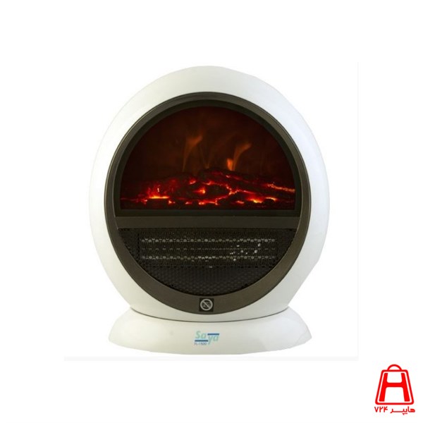 1500 Pars Khazar electric fireplace, automatic and manual model