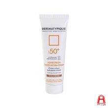 کرم ضد آفتاب رنگی بژ طلایی مناسب پوست خشک Dermatypique SPF50