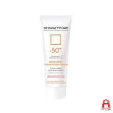 کرم ضد آفتاب رنگی رز بژ مناسب پوست خشک Dermatypique SPF50