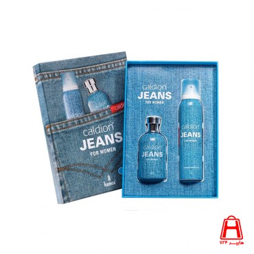 Jeans Caldion Eau de Toilette and Deodorant Set for Women