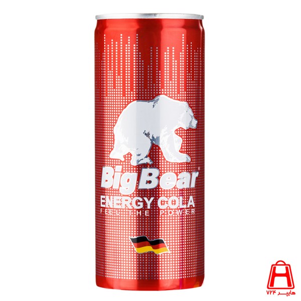 250 ml BIG BEAR energy drink