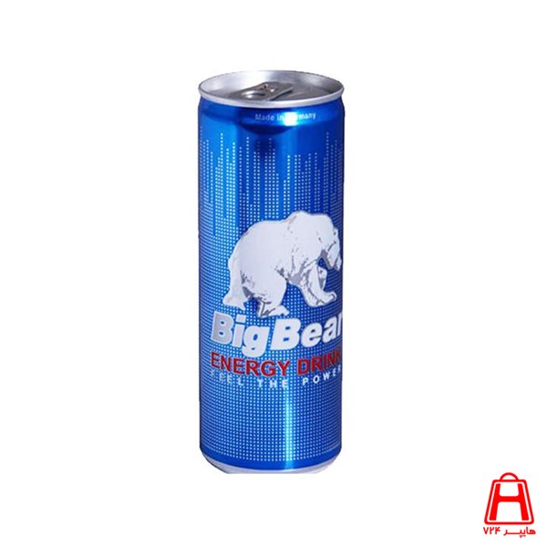 250 ml BIG BEAR tropical energy drink