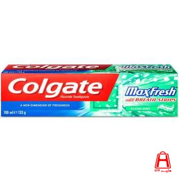 Anti decay toothpaste containing 100 ml Colgate mint crystals