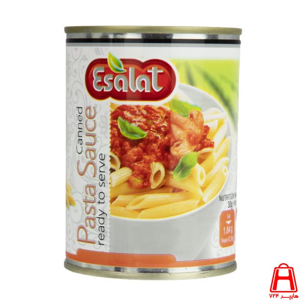 Canned pasta sauce with soy origin 380 g