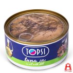Canned tuna fillet Easy Open Topsi 180 g