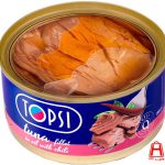 Canned tuna with red pepper chili tops 180 g