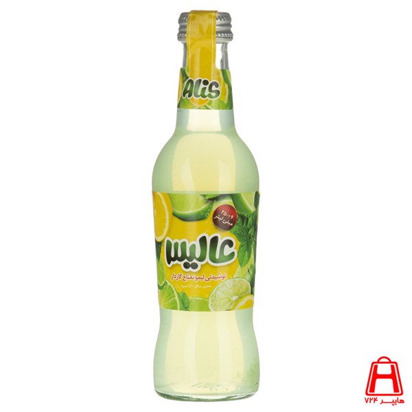 Carbonated glass juice of lemon mint Alis 250 cc