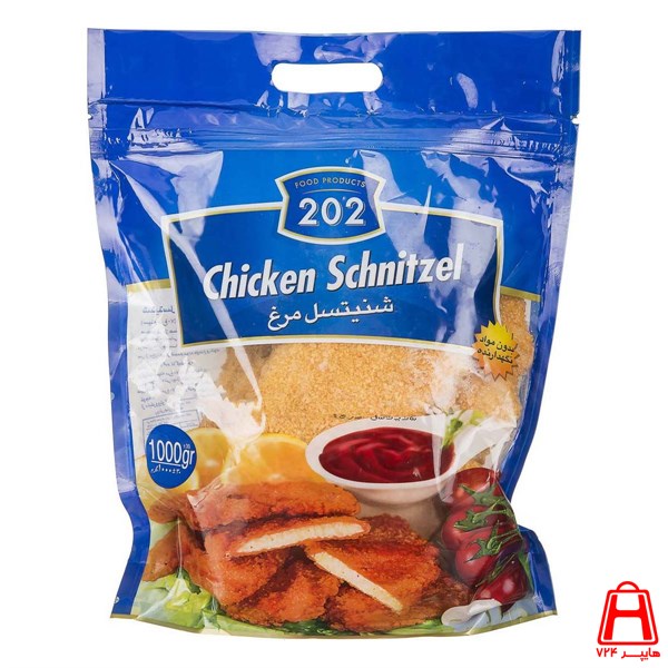 Chicken schnitzel 202 1000 g