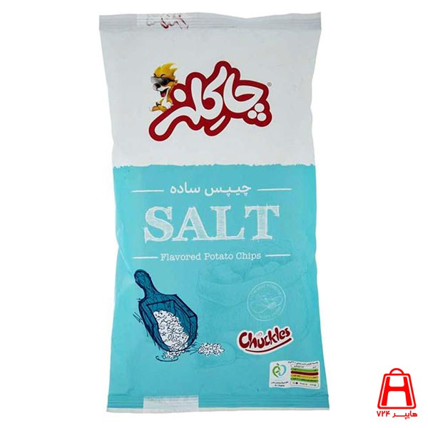 Chocolate sea salt chips 75 g