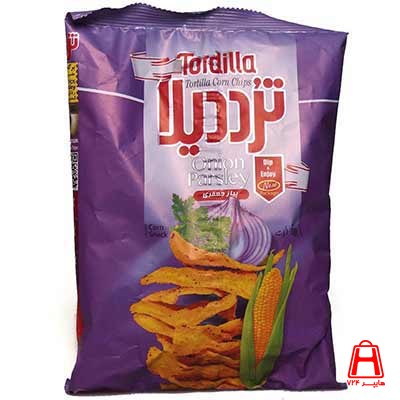 Chopped onion and parsley chips 80 g