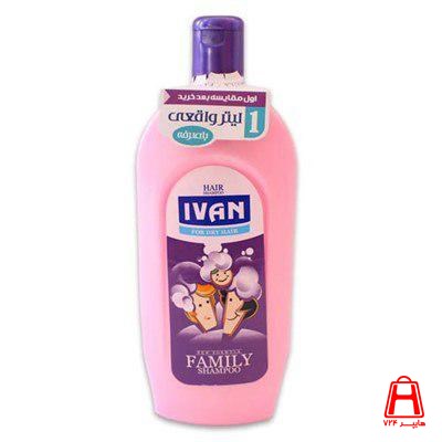 Family shampoo for dry hair (pink) Ivan 1 liter