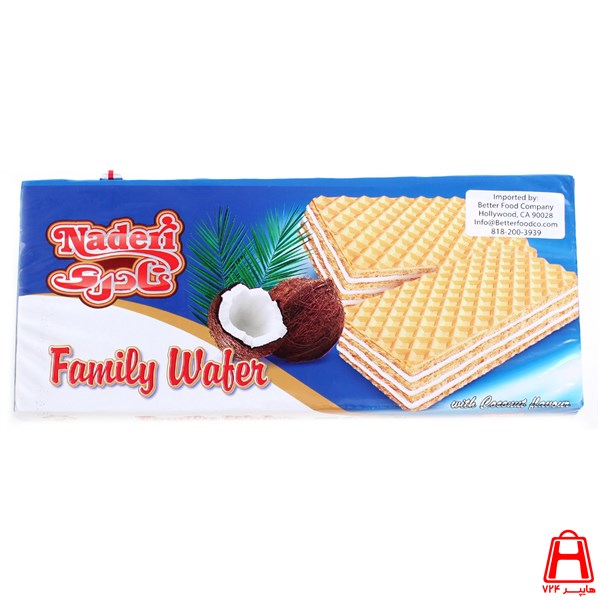 Family wafer with rare coconut flavor 80 g