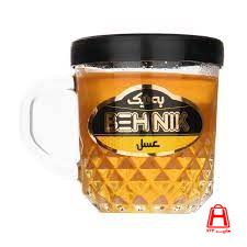 Honey in a glass with a handle of 200 grams