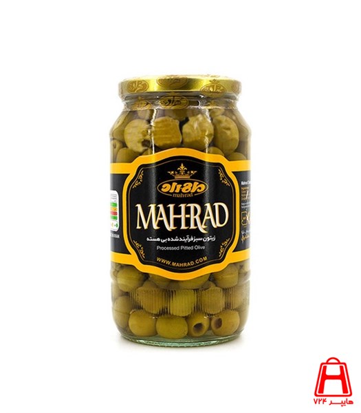 Iranian canned olive oil in Mehrad glass 1000 g