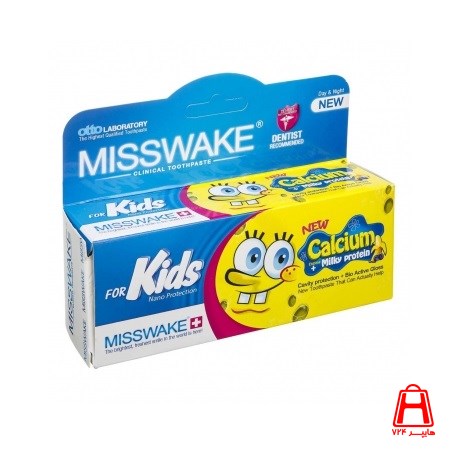 Miswick Sponge Bob baby toothpaste 50 ml